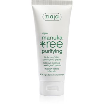 Ziaja Manuka Tree Purifying pasta pentru exfoliere pentru piele normala si grasa - imagine 2